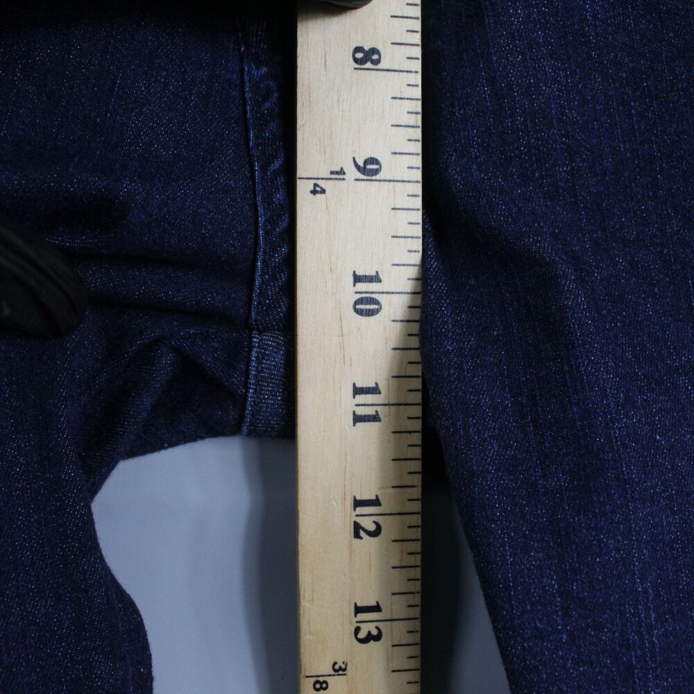 Sezane Jeans Womens 29 Brut Sexy Straight Slim Blue Quiet Luxury Minimalist - Picture 11 of 16